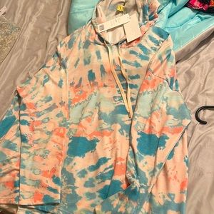 Casual Tie-dye hoodie